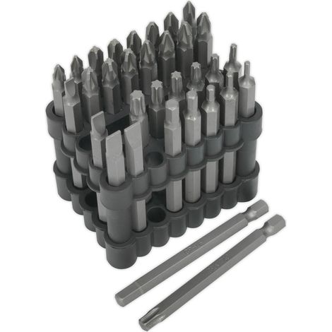 Sealey Premier Power Tool Bit Set 75mm 32pc AK112