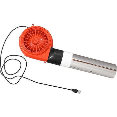 Ventilateur CC 12 x 3,2 cm alimenté par USB avec variateur de vitesse - Sans interrupteur (1/4)