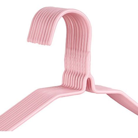 Cintre Seamless 38cm M18 10Pcs anti-déformation anti-glissement à usage sec et humide (1/4)