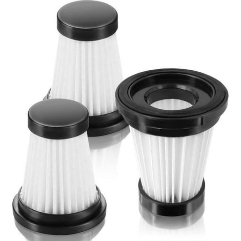 Filtre Pour Aspirateur Sans Fil - Compatible Moosoo K12 K12 Pro K13 Genius Invictus One 1 0 X7 2 0 - Lot De 3 (1/5)