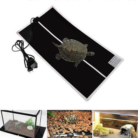 Tapis chauffant pour reptiles 28W, étanche, pour hydroponie, idéal pour lézards et araignées. (1/4)