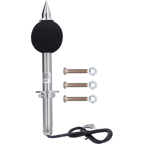 Mètre de décibel de catégorie industrielle de longue tige d'acier inoxydable de capteur de bruit pour l'industrie. (1/5)