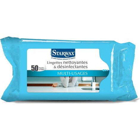 Salviette detergenti disinfettanti multiuso X50