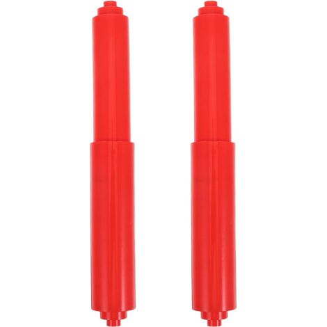 2 ressorts porte-papier, plastique, extensibles, pour rouleau WC (1/5)