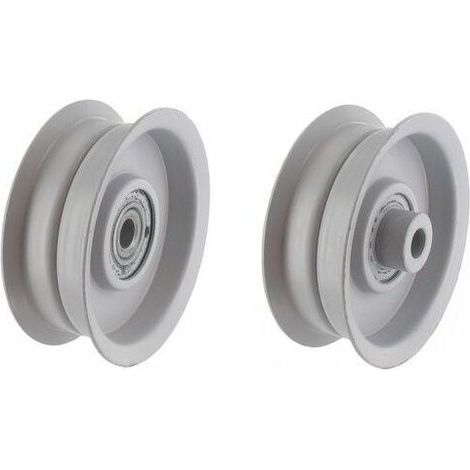 Poulie tendeur courroie traction tracteur tondeuse – Compatible modèles série 500, NX09, MF30-13 – Diamètre extérieur 81mm – Remplace 756-3054A
