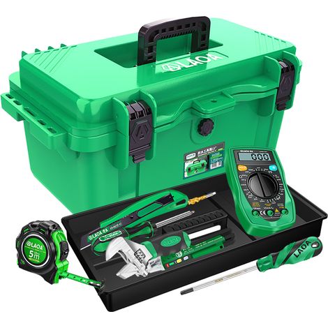 DOLASO Werkzeugkasten, dicke wasserdichte IP67-Box, Aufbewahrungsbox für Angelgeräte, 15 Zoll, Wartungswerkzeugkasten, wasserdichtes PP-Material in Industriequalität