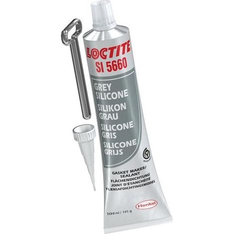 LOCTITE SI 5660 100ml gris collage et étanchéité industrielle, idéal jeux importants - Loctite