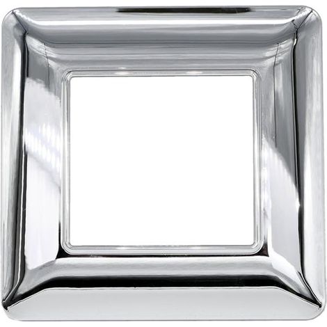 PLACCA 5002-04 2P ARGENTO CROMATO MTX TECNOPOLIMERO (1/3)