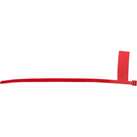 Fascetta stringicavo in polvere 38/9 rossa 25.381