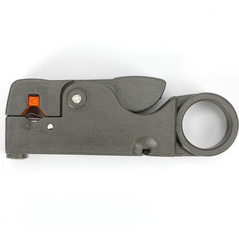Kit d'outils de réparation réseau Ethernet portable 14 pièces comprenant une pince à sertir pour câbles LAN et un testeur de câbles réseau double usage.