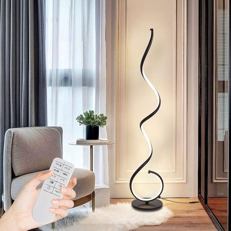 48W Dimmable LED Floor Lamp Living Room 3000K-6000K 3 Colour Temperature Bedroom Office Lamp (1/5)