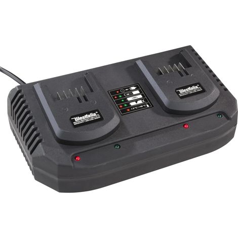Caricabatterie rapido doppio 3,5 A DASLG 18 V (1/4)