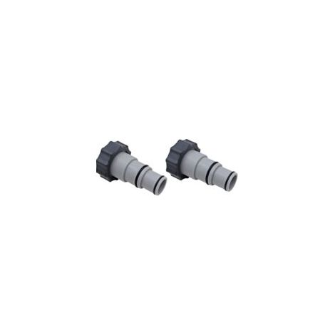 Poolschlauchadapter - Schlauchadapter mit Innengewinde, für Poolschläuche Ø 32 und 38 mm (2 Stück)