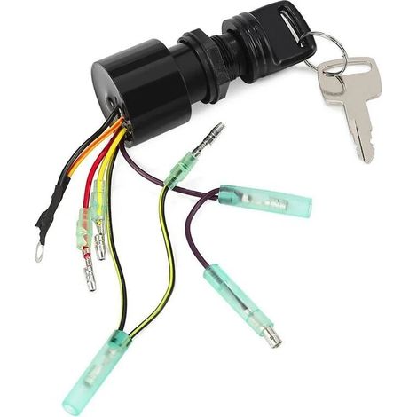 Ignition key 17009A5 for the remote control box for Mercury A13 A15 outboard motor--DTEKGAZ