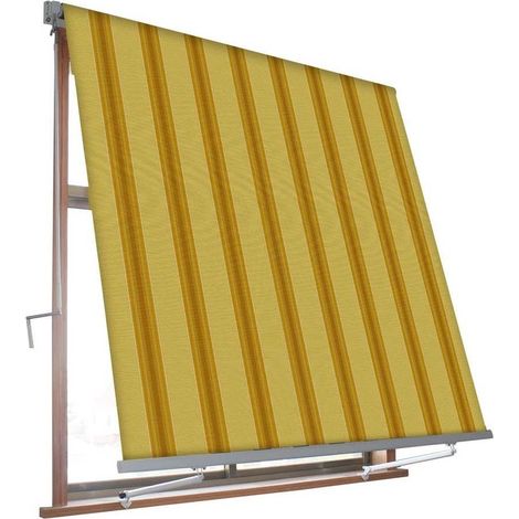 Milos fallarmtuch mit ausziehbaren Armen beige/ocra 3x2,45 m (1/3)