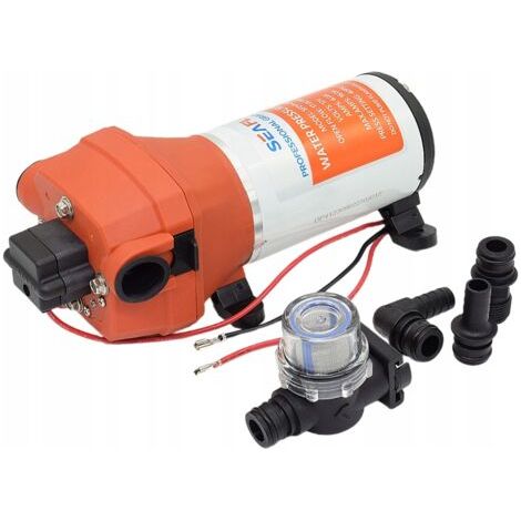 Pompe à eau auto-amorçante automatique 1,8 m 12 V 17 L pour bateau, remorque et jardin (1/5)