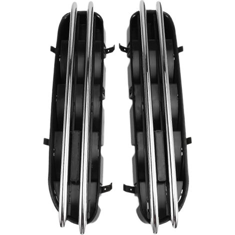 Para BMW Serie 5 M5 E60 2006-2010, cubierta de rejilla del guardabarros delantero, rejillas de ventilación laterales del guardabarros, 51137896849 51137896850 (1/5)
