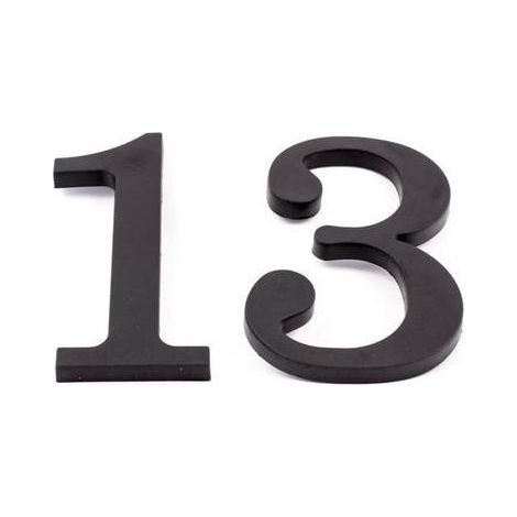 Chiffre 0 en polonais noir