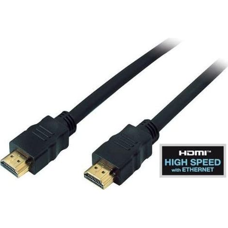 Câble HDMI S-IMPULS, HIGH SPEED WITH ETHERNET, 0,5 m