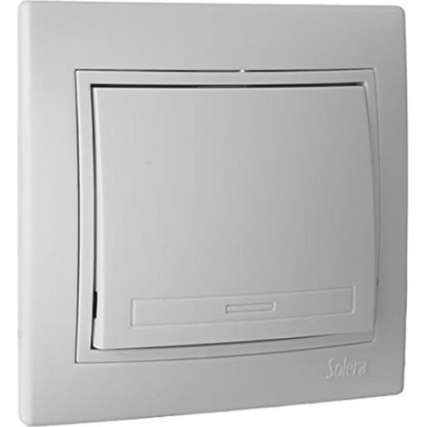 Commutateur Interrupteur - 250 V - Noir Perle - Pour Installation Electrique Domestique et Industrielle - 1 Unite (1/2)