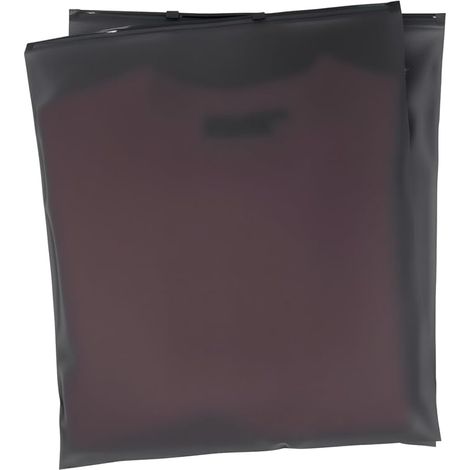 Rangement Valise, 35 40cm Pochette Rangement Valise, Plastique Sachets Zip Refermable pour Ranger Vêtements, Sous-vêtements, Chaussures, Cosmétiques(Noir, sans trou)