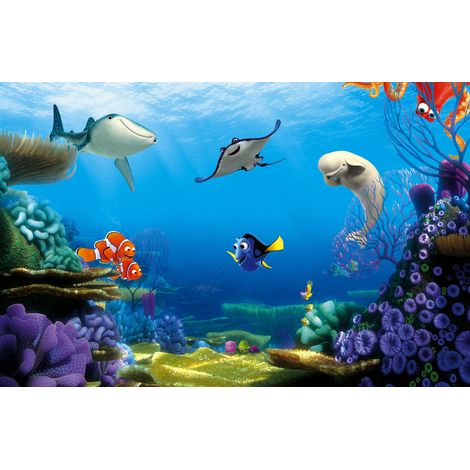 Papier peint panoramique enfant Finding Dory (1/3)
