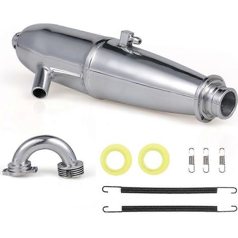 Tuyau d'échappement, joint d'échappement, tube, pièces détachées pour voiture télécommandée HSP HPI Redcat (1/5)