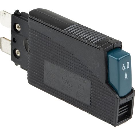 Disjoncteur thermique Phoenix Contact TCP 6A, 6A, 1 pôle, 65 V dc, 250V c.a. ( Prix pour 1 )