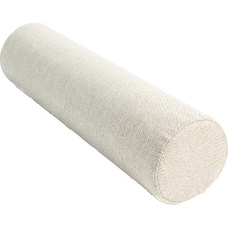 Coussin Boudin - Lin - 20x50 cm - Soutien Lombaire Yoga Maternité - 1 Pièce (1/5)