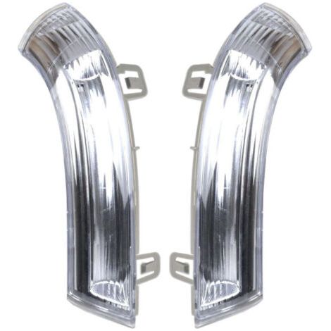 Pair Lntyq Pour VW Golf 5 6 Passat 3BG 3C Sharan Clignotant Rétro Répétiteur Cristal Gauche