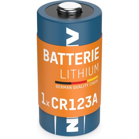 Pile photo CR-123A lithium Ansmann CR123 1375 mAh 3 V 1 pc(s) S193721 (1/5)