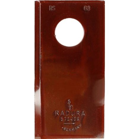 Cuchilla segadora Izda. 93x47x3mm di谩metro 19mm UNIVERSAL 001458692KR