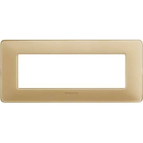 Bticino matix assiette 6 places couleur ivoire am4806cav