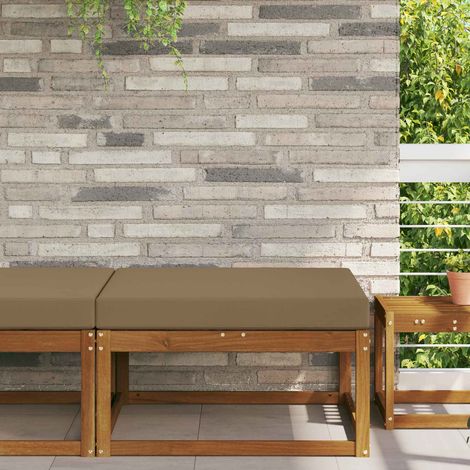 vidaXL Cuscino per divano da esterno Talpa 80 x 80 x 8 cm