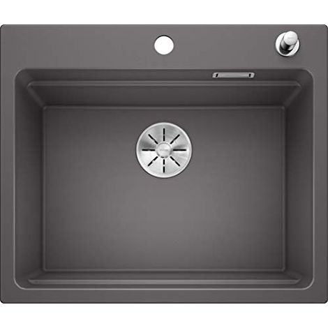 Blanco Etagon 6 - Lavello in silgranit, 60x51 cm, con guide scorrevoli, grigio roccia 524540 (1/4)
