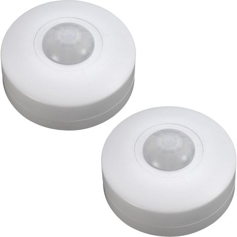 Litecraft Tyne 360° Motion Sensor Surface Mount Security Fitting White - 2 Pack
