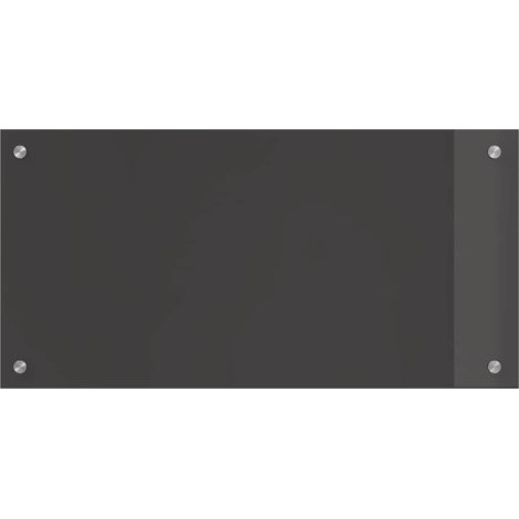 Schienale da cucina Paraschizzi Grigio scuro 80 x 40 cm vetro temperato (1/5)