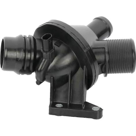 Boîtier de thermostat de liquide de refroidissement moteur automobile 11537633477 11538636595 TM25108, compatible avec 528i et 328i. (1/5)