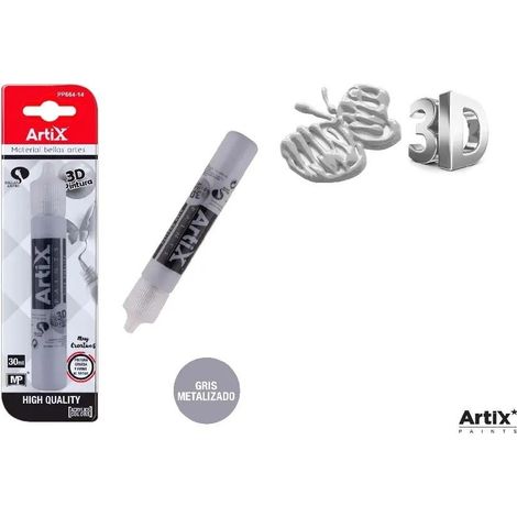 3D-Metallic-Strukturfarbe 30 ml