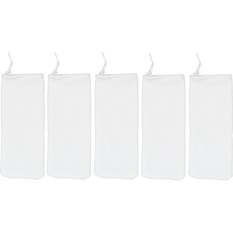 5pcs Aquarium Filter Bag - Sac de Filtration Aquarium Séparation Sec/Humide Haute Densité pour Media Mesh Bacs Poissons (1/5)