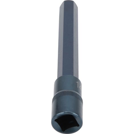 Tournevis à douille hexagonale, embout allié acier allongé, clé à chocs accessoire 150 x 14 mm (1/5)