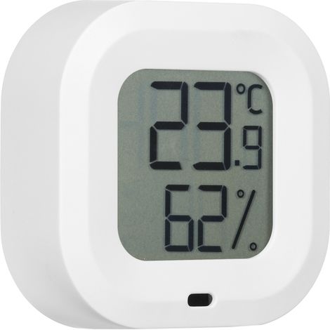Irovami Thermomètre-hygromètre iOS/Android – Alarme, stockage – Idéal pour serre, cave à cigares, bureau (1/5)
