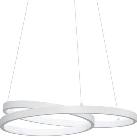 Ideal Lux Sospensione Moderna Oz 1 luce LED integrato Bianco Metallo