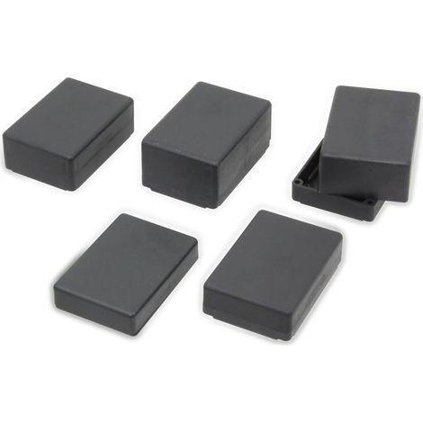 DONAU ELEKTRONIK Boîtier plastique compact KG13M, noir