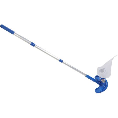 Outil Aspiration Vide Piscine Norme Européenne – Brosse Tige Télescopique Portable Nettoyeur Jet Plastique pour Fontaine Spa