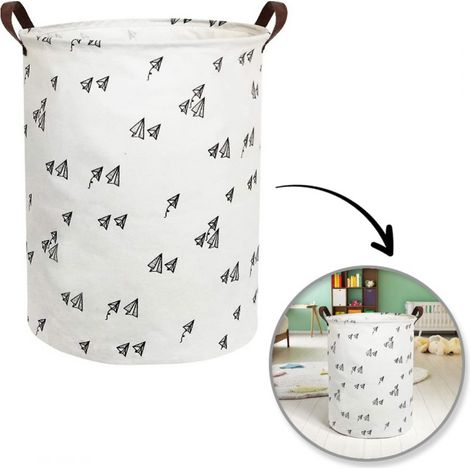 CESTA CONTENEDORA PARA JUGUETES O ROPA SUCIA 35x45 cm OR2WZ113