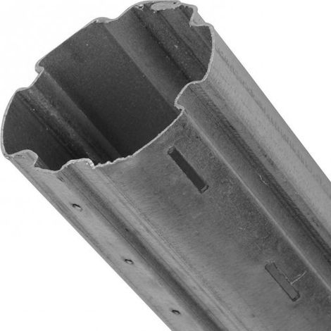 Zurfluh Feller – Tube en acier galvanisé 3,5m – Enrouleur manuel pour volet roulant – Résistance à la corrosion – Moment d'inertie 6,33 cm4