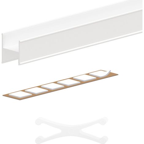 SLID'UP 220 Set H-Profil, 180 cm, 18 mm, weiß (1/5)