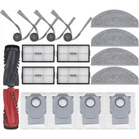Roller Side Brosse Filtre HEPA Serpillière Sac à poussière pour Roborock Saros 20 Sonic / S10 MaxV Ultra de remplacement Accessoires (1/5)