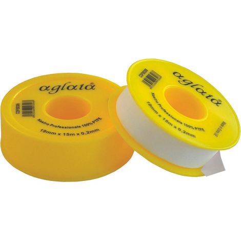 Nastro teflon mm.19 mt.15 mm.0,2